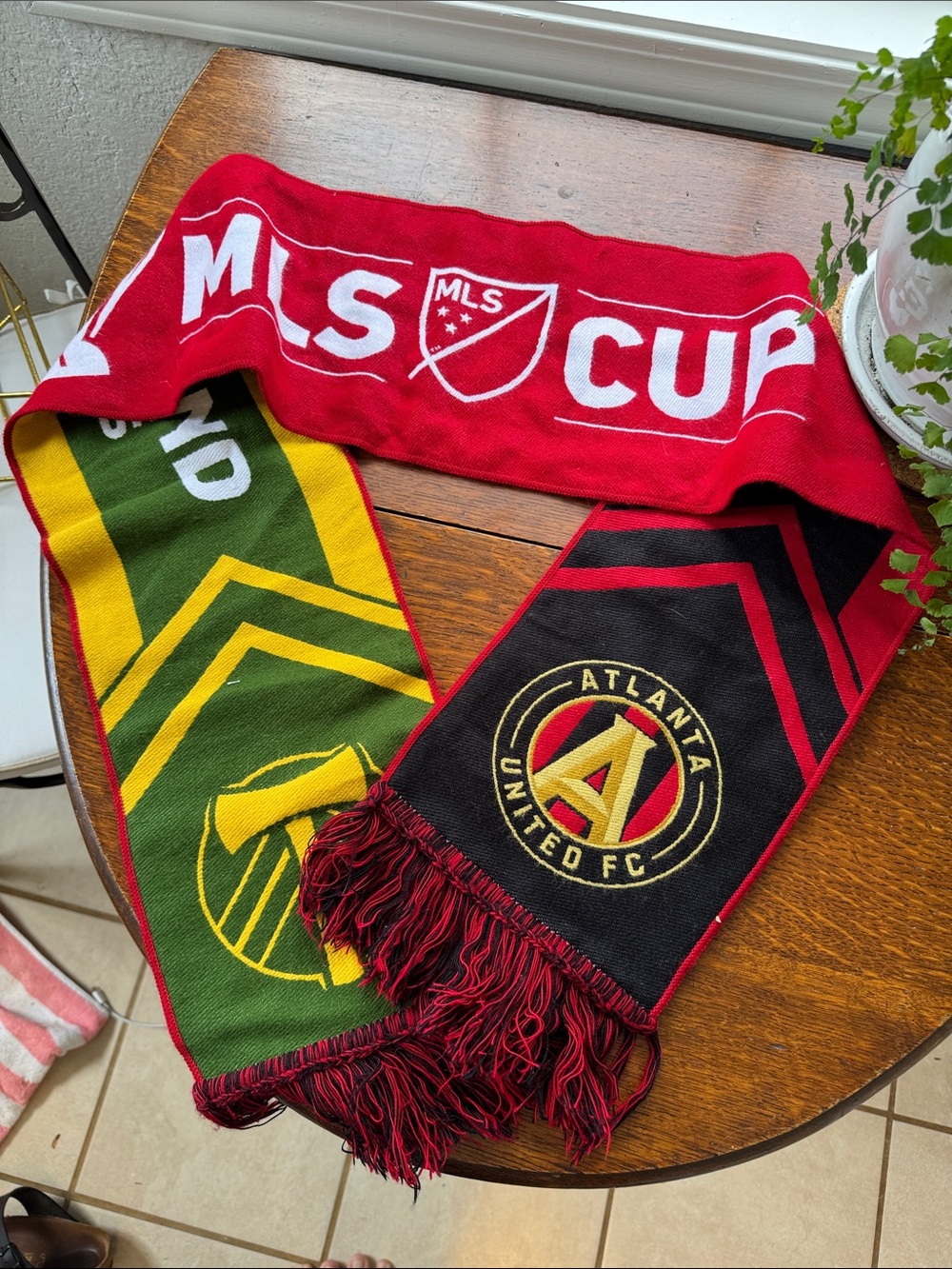 MLS Cup Atlanta United vs. Portland Timbers Soccer Scarf